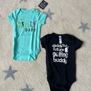 Daddys Future Golf Buddy Baby Outfits